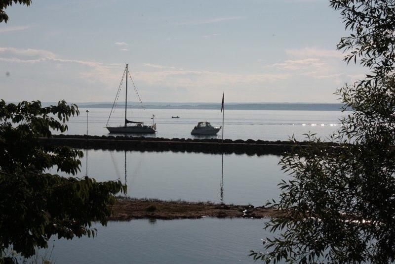 Strandterrassen Hostel Granna Bagian luar foto